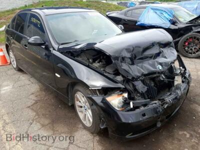 2007 BMW 3 SERIES 328 XI, black — VIN WBAVC93587K035308, Copart