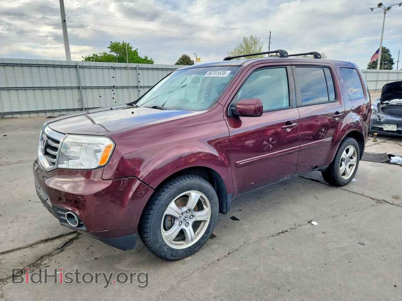 Фотография 5FNYF4H50DB057511 - HONDA PILOT 2013