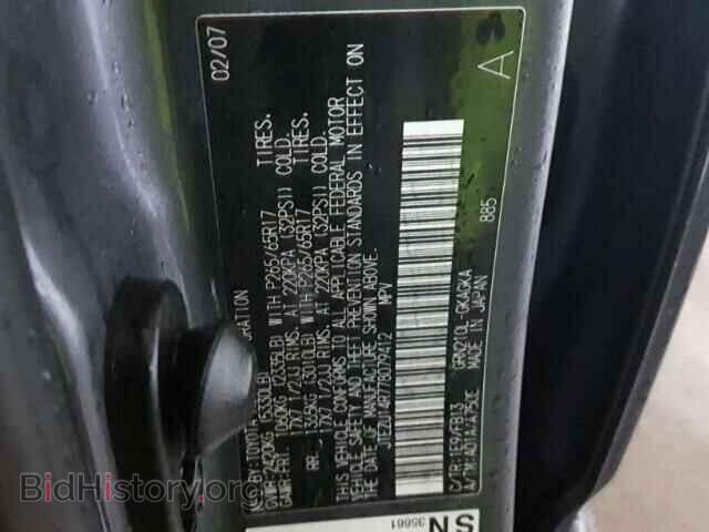 2007 TOYOTA 4RUNNER - VIN: JTEZU14R778079412 - Фото 10