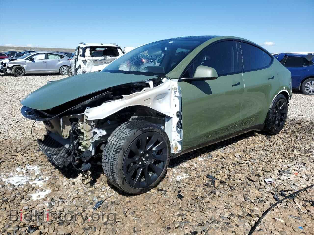 Фотография 7SAYGAEE4PF857820 - TESLA MODEL Y 2023