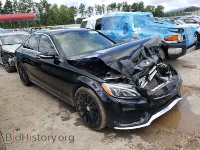 2015 Mercedes-Benz C-CLASS C 300 4MAT, black — VIN 55SWF4KB6FU023838, Copart