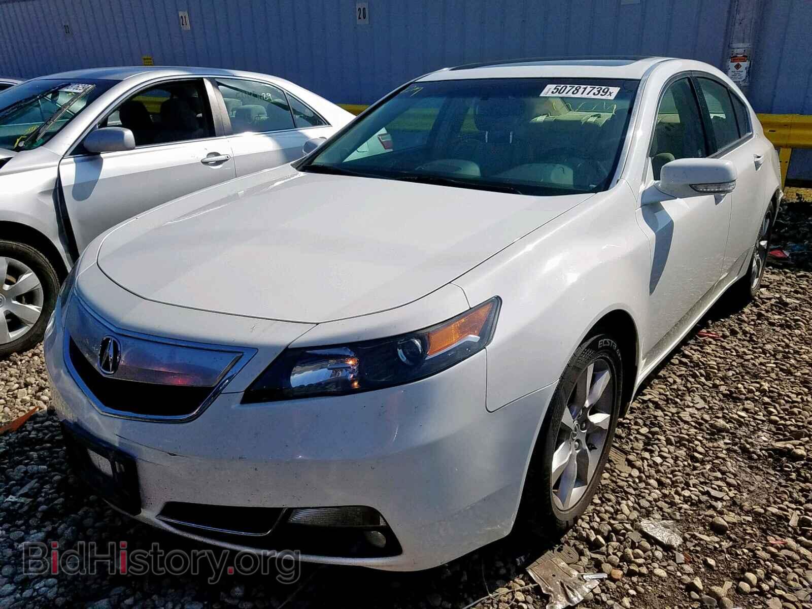 2012 ACURA TL - VIN: 19UUA8F50CA004582 - Фото 2