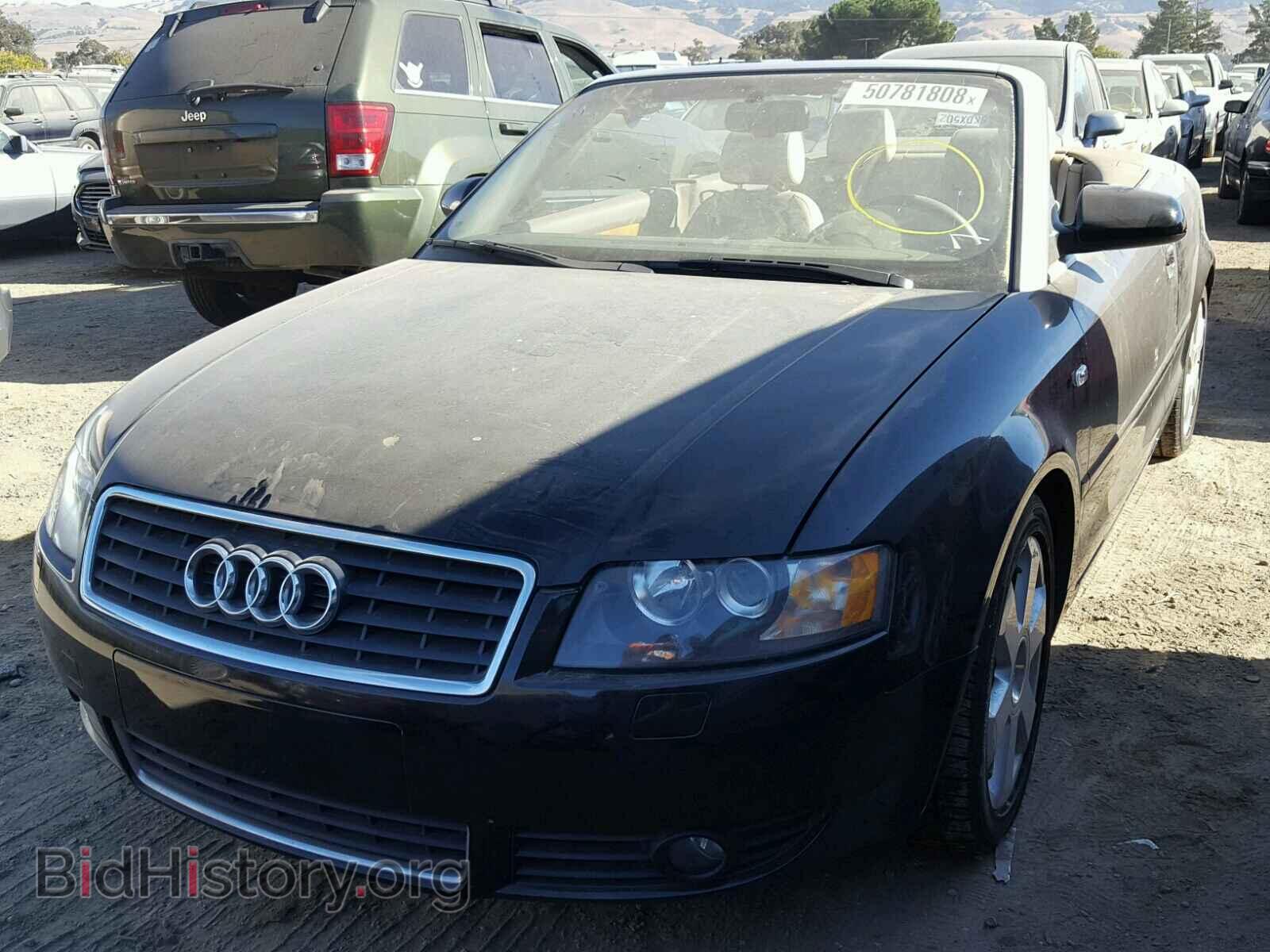 2006 AUDI A4 - VIN: WAUAC48HX6K009439 - Фото 2
