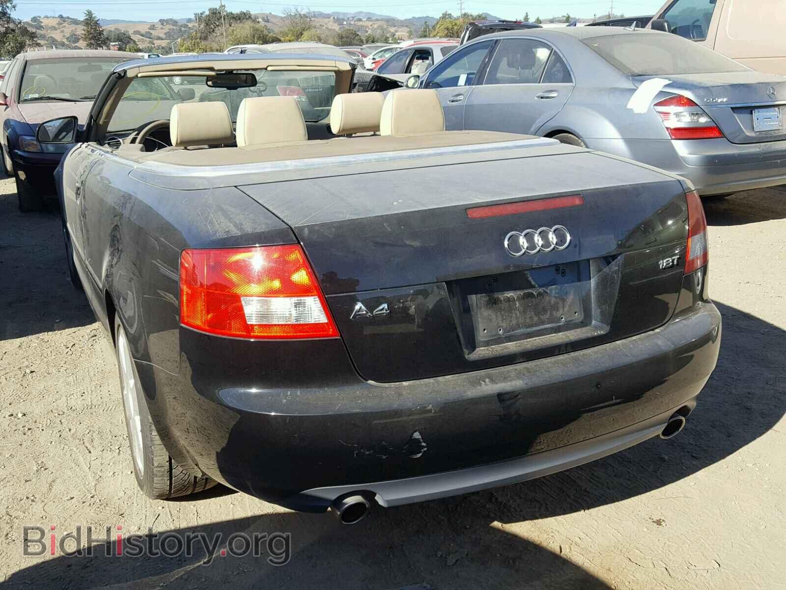 2006 AUDI A4 - VIN: WAUAC48HX6K009439 - Фото 3