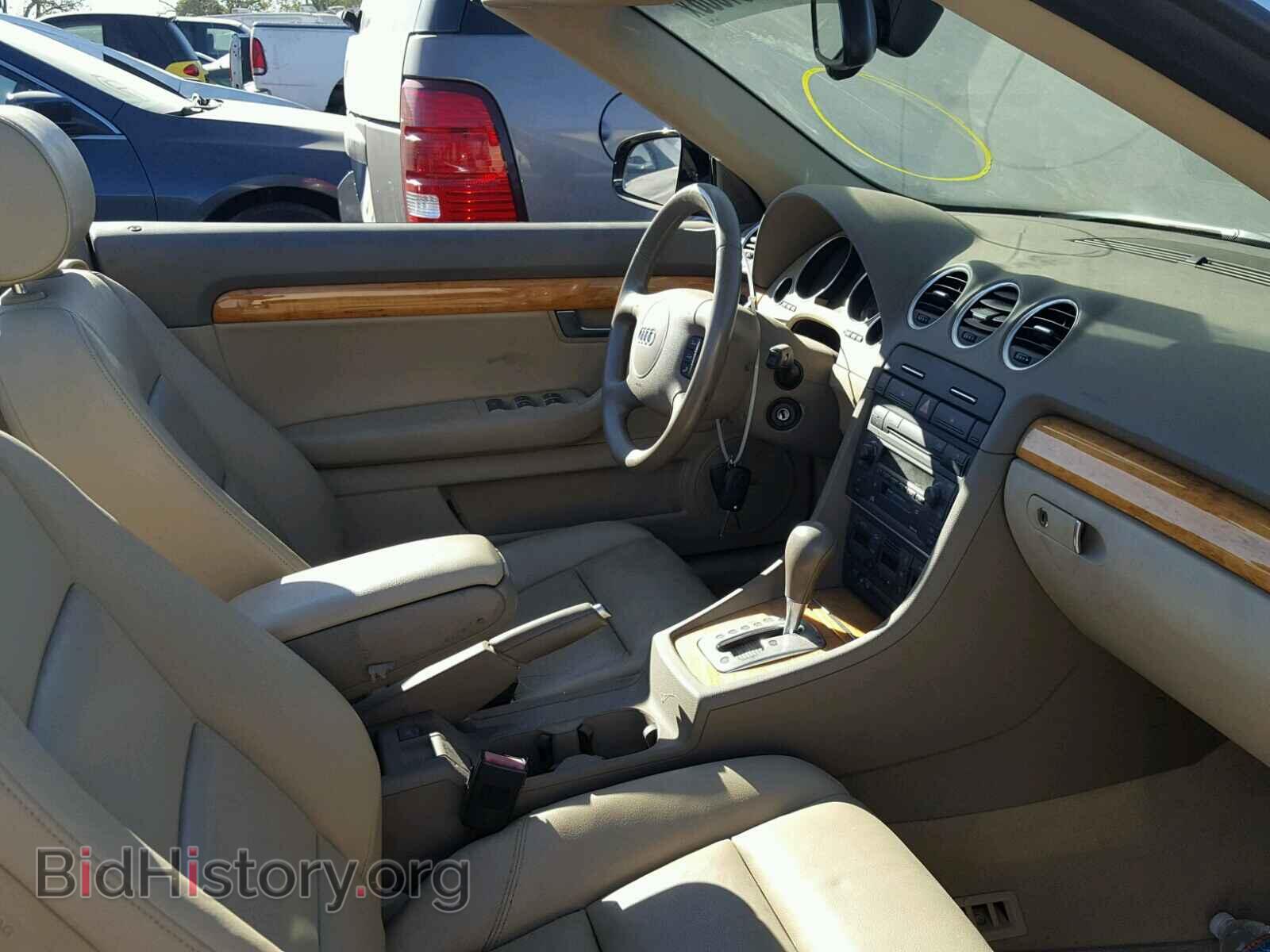 2006 AUDI A4 - VIN: WAUAC48HX6K009439 - Фото 5
