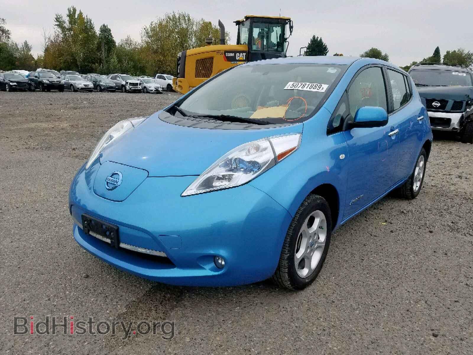 2011 NISSAN LEAF - VIN: JN1AZ0CP0BT006601 - Фото 2