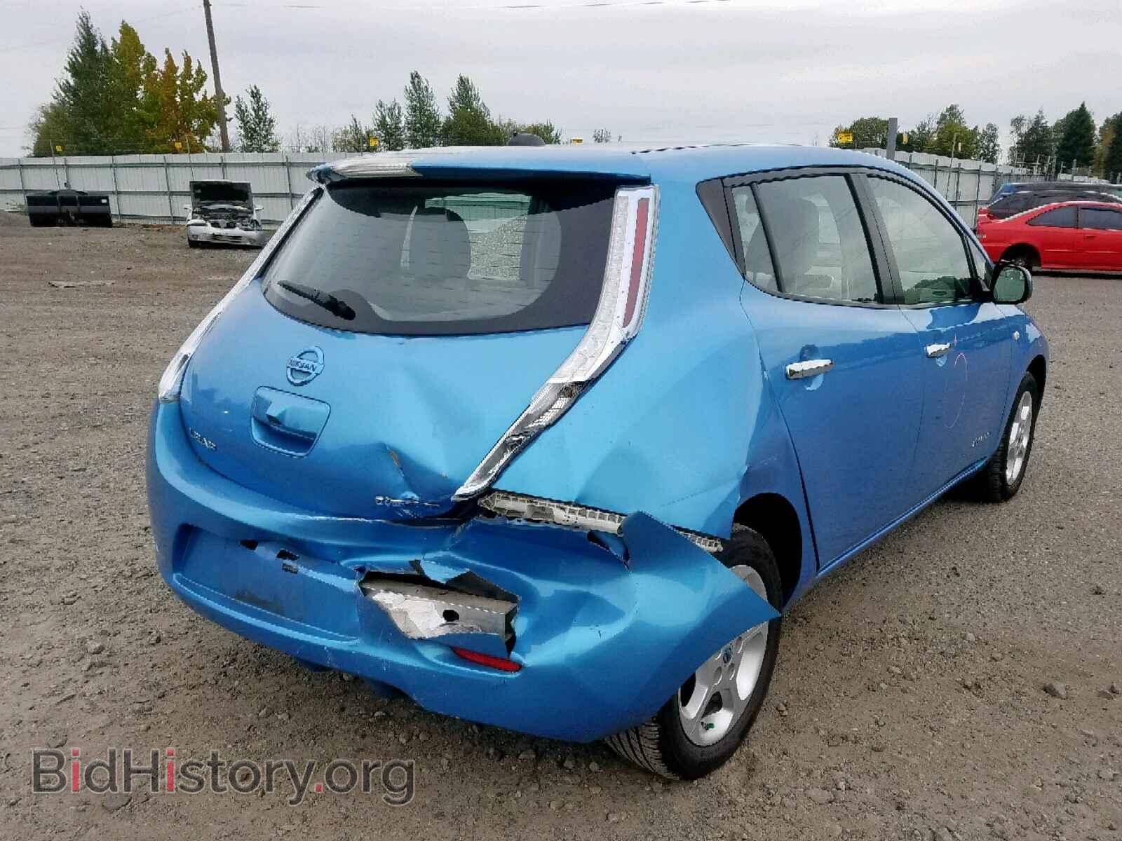 2011 NISSAN LEAF - VIN: JN1AZ0CP0BT006601 - Фото 4