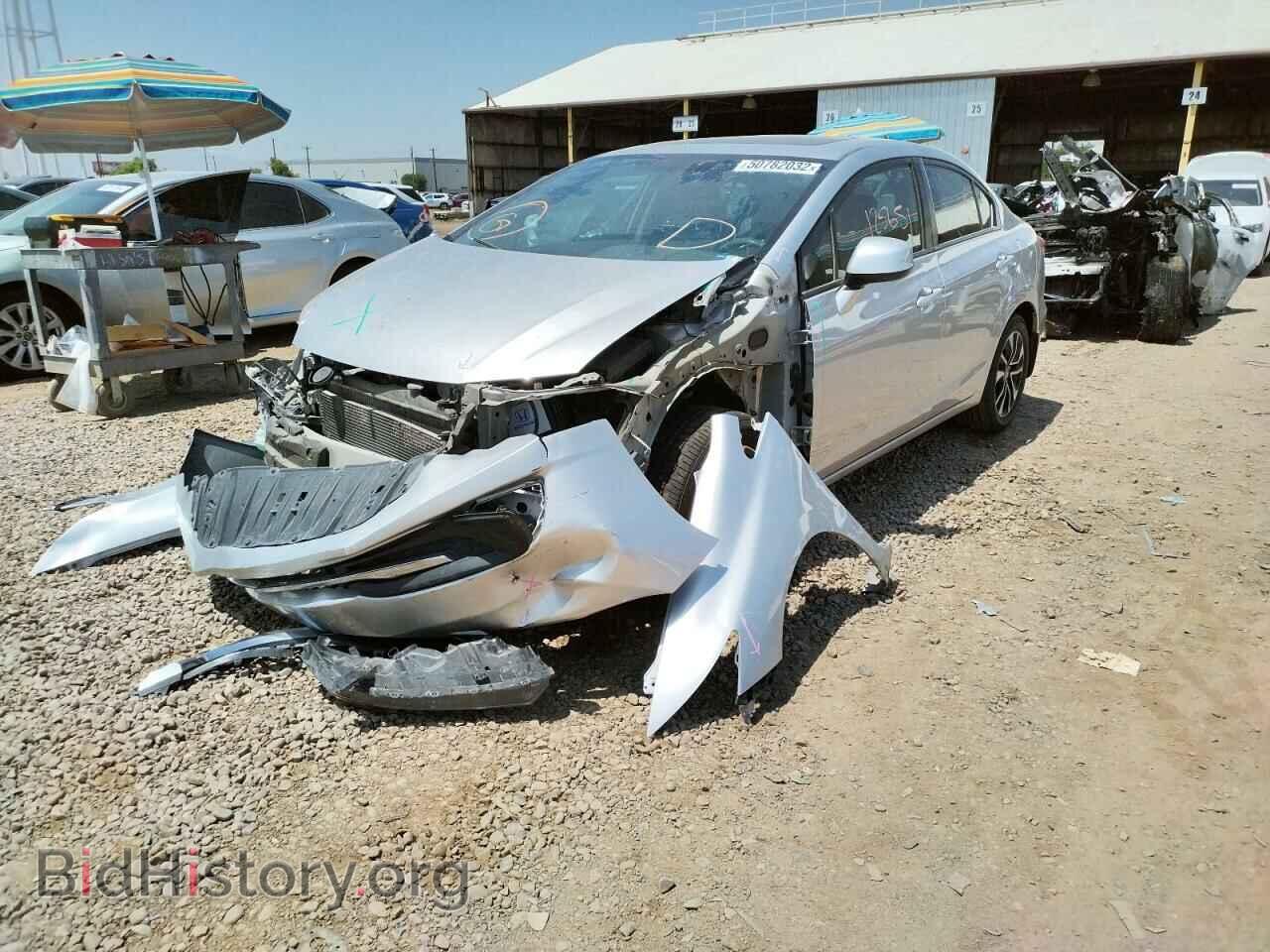 2013 HONDA CIVIC - VIN: 19XFB2F83DE055469 - Фото 2