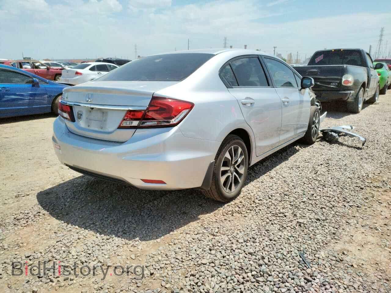 2013 HONDA CIVIC - VIN: 19XFB2F83DE055469 - Фото 4