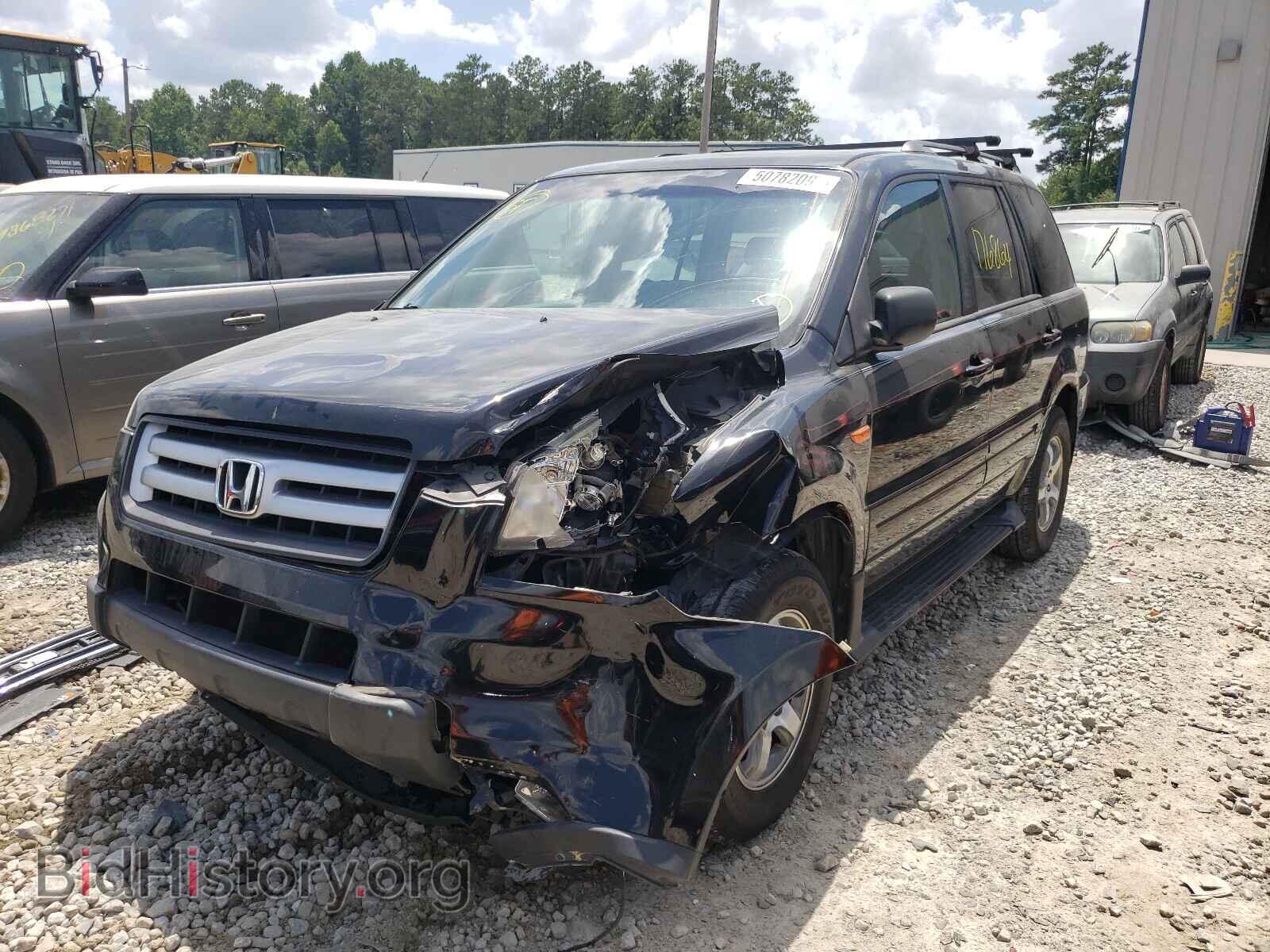 2007 HONDA PILOT - VIN: 5FNYF28787B006073 - Фото 2