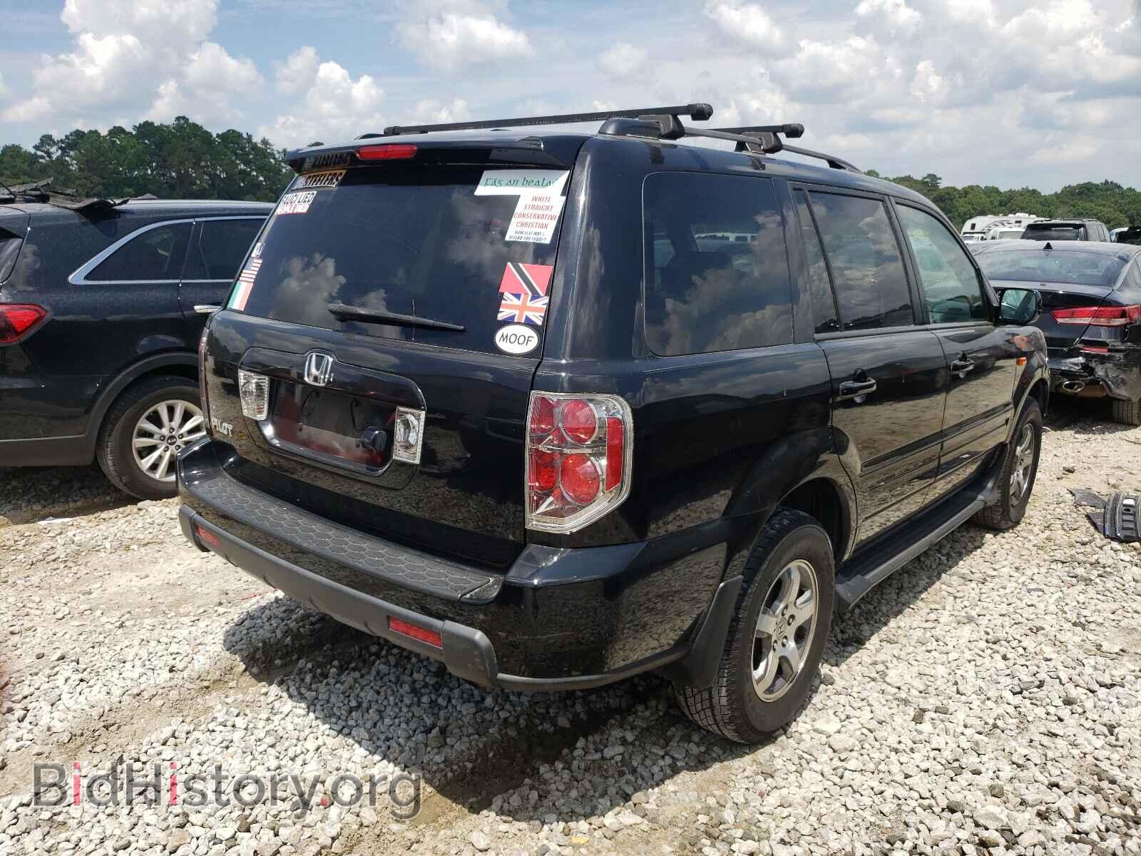 2007 HONDA PILOT - VIN: 5FNYF28787B006073 - Фото 4