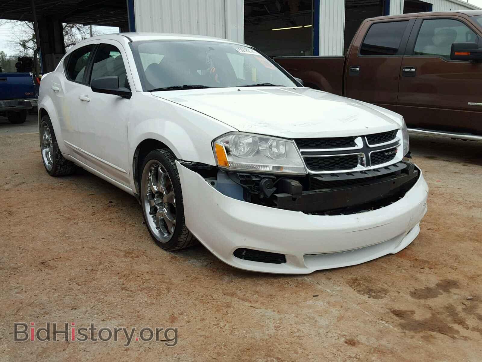 Фотография 1C3CDZAB4DN722638 - DODGE AVENGER 2013