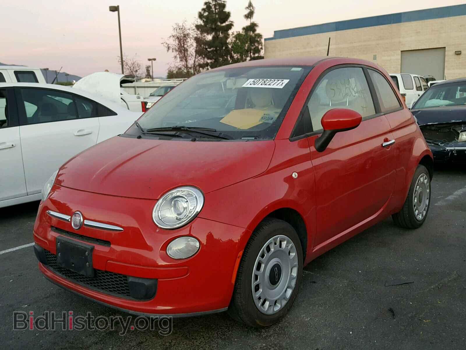 2012 FIAT 500 - VIN: 3C3CFFARXCT272191 - Фото 2