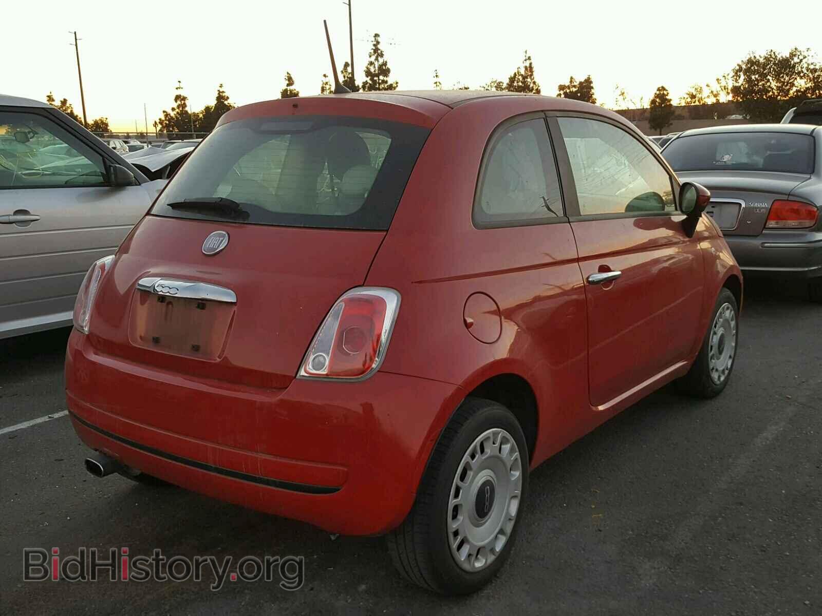 2012 FIAT 500 - VIN: 3C3CFFARXCT272191 - Фото 4