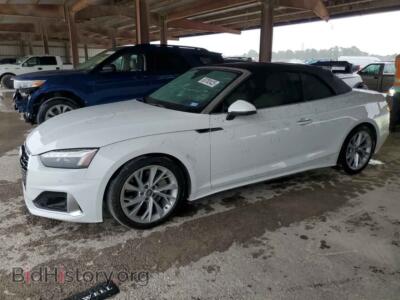 2021 Audi A5 Premium Plus 45, белый — VIN WAUWAGF55MN001301, Copart
