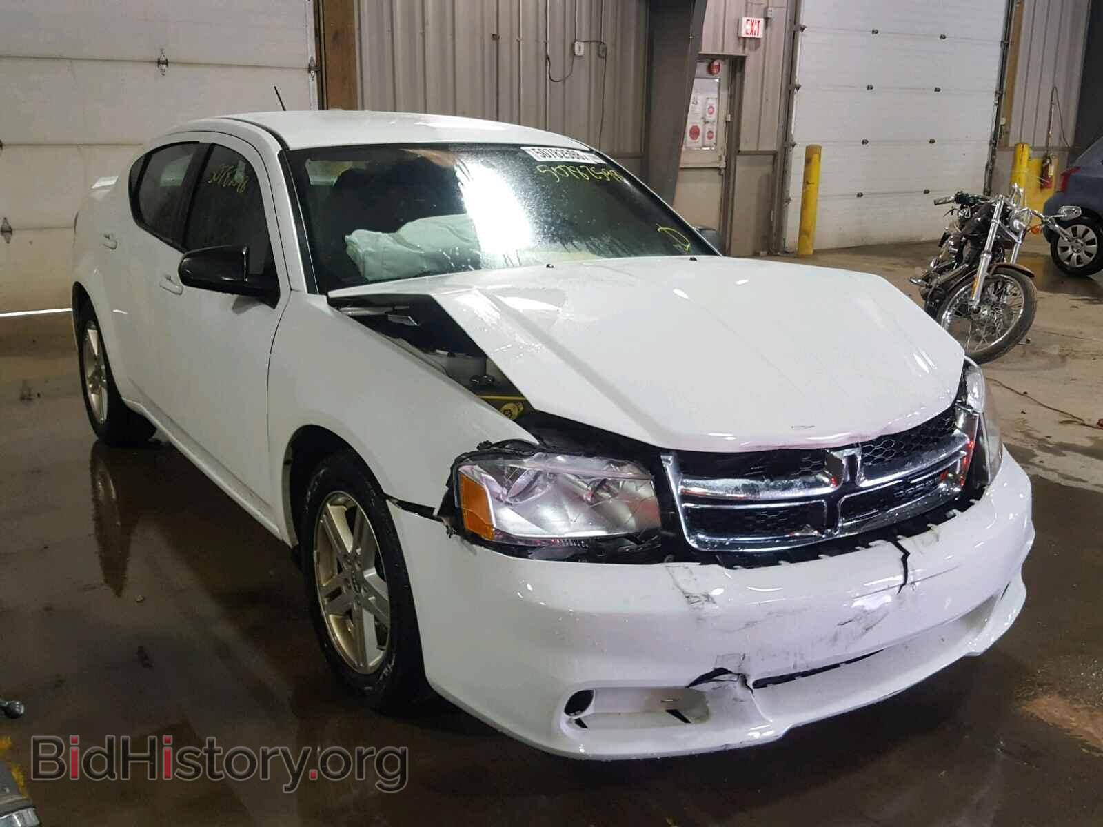Фотография 1C3CDZAGXEN225879 - DODGE AVENGER 2014