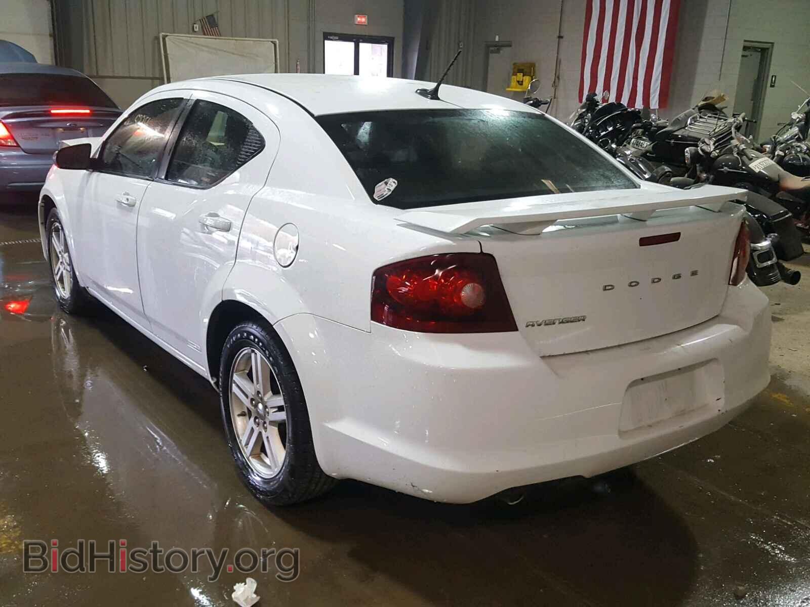 2014 DODGE AVENGER - VIN: 1C3CDZAGXEN225879 - Фото 3