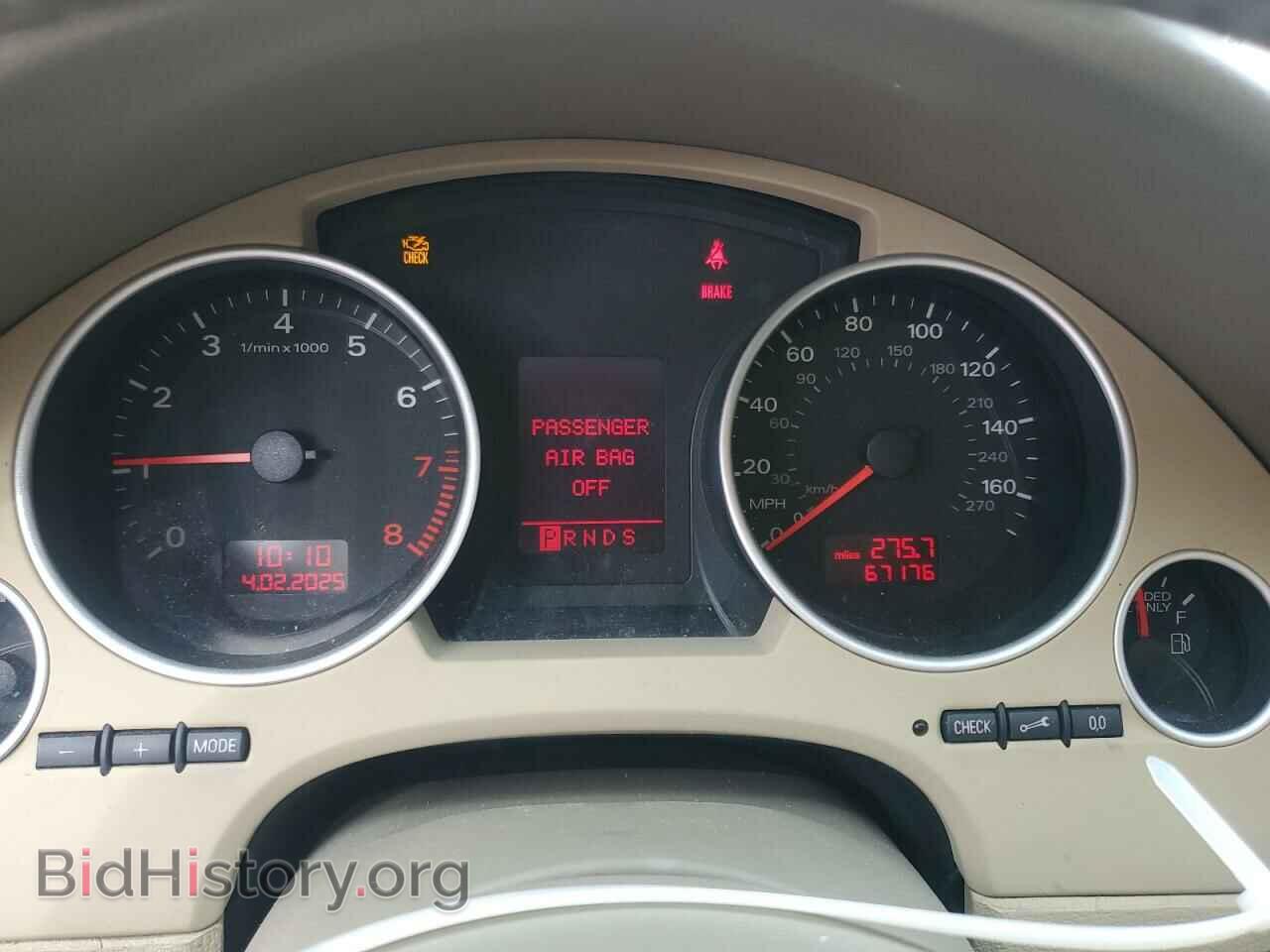 2008 AUDI A4 - VIN: WAUAF48H48K012427 - Фото 9
