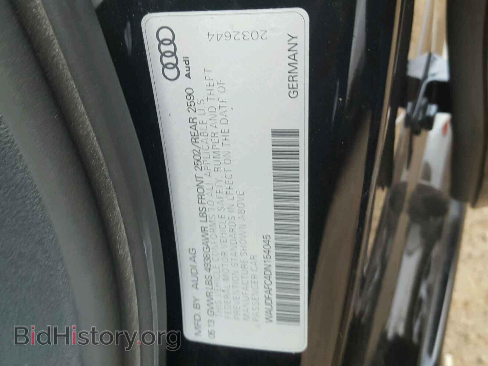 2013 AUDI A6 - VIN: WAUDFAFC4DN154045 - Фото 10