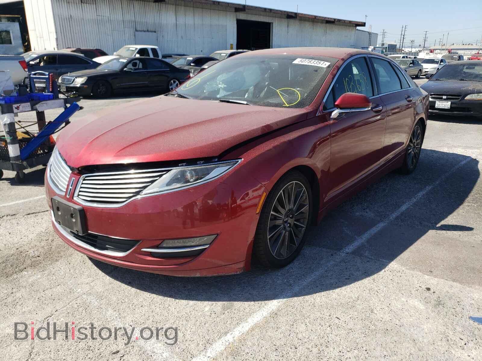 Фотография 3LN6L2LU5GR611238 - LINCOLN MKZ 2016