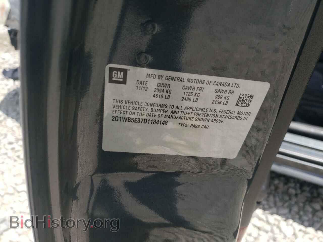2013 CHEVROLET IMPALA - VIN: 2G1WB5E37D1184148 - Фото 10