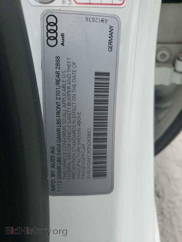 2013 AUDI A7 - VIN: WAUYGAFC9DN083861 - Photo 10