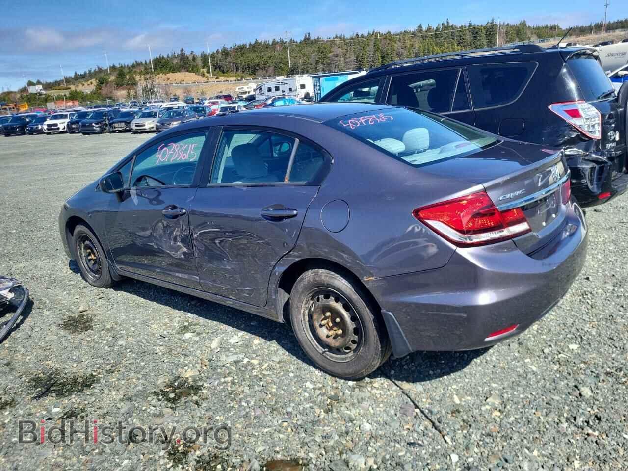 2014 HONDA CIVIC - VIN: 2HGFB2F40EH028900 - Фото 2