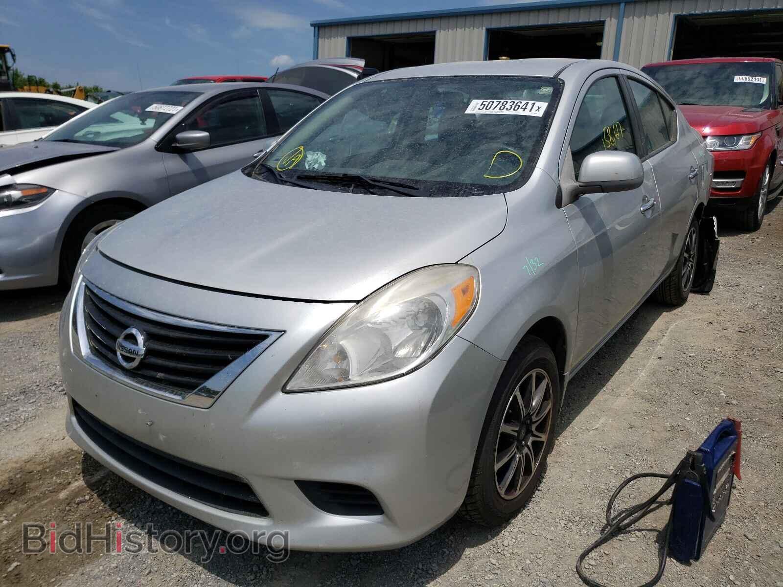 2012 NISSAN VERSA - VIN: 3N1CN7AP5CL905606 - Фото 2