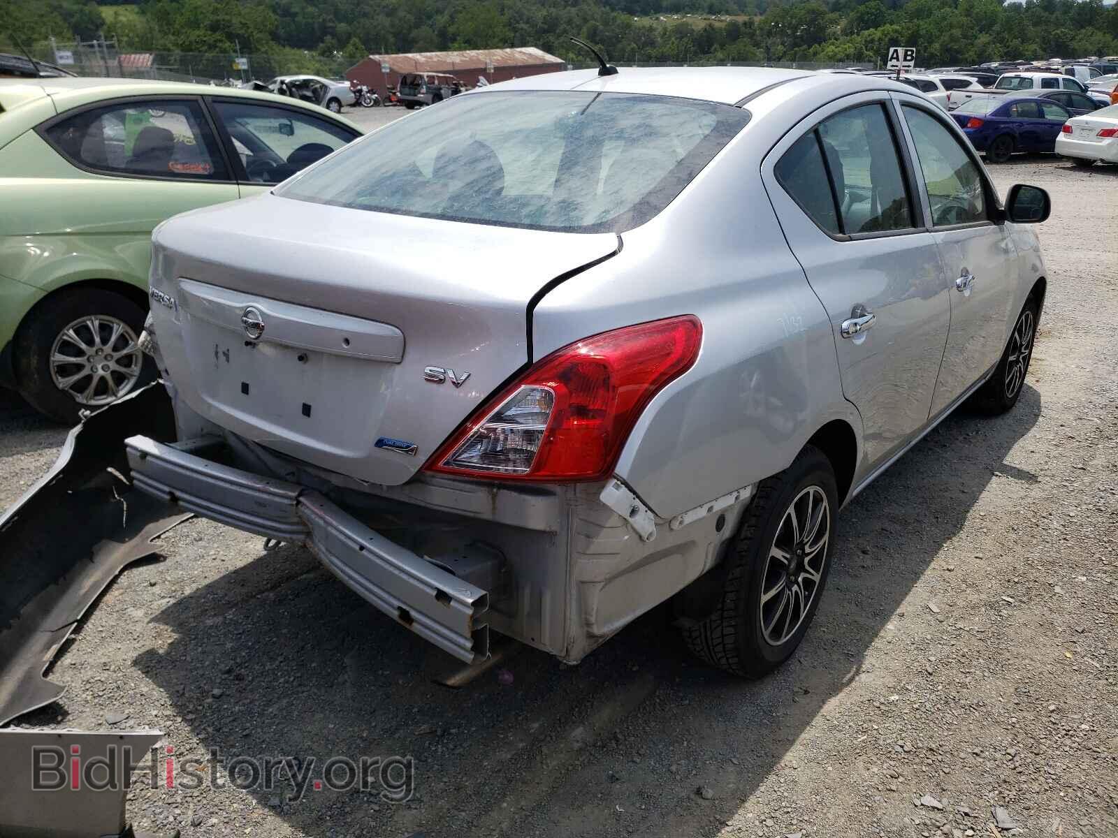 2012 NISSAN VERSA - VIN: 3N1CN7AP5CL905606 - Фото 4