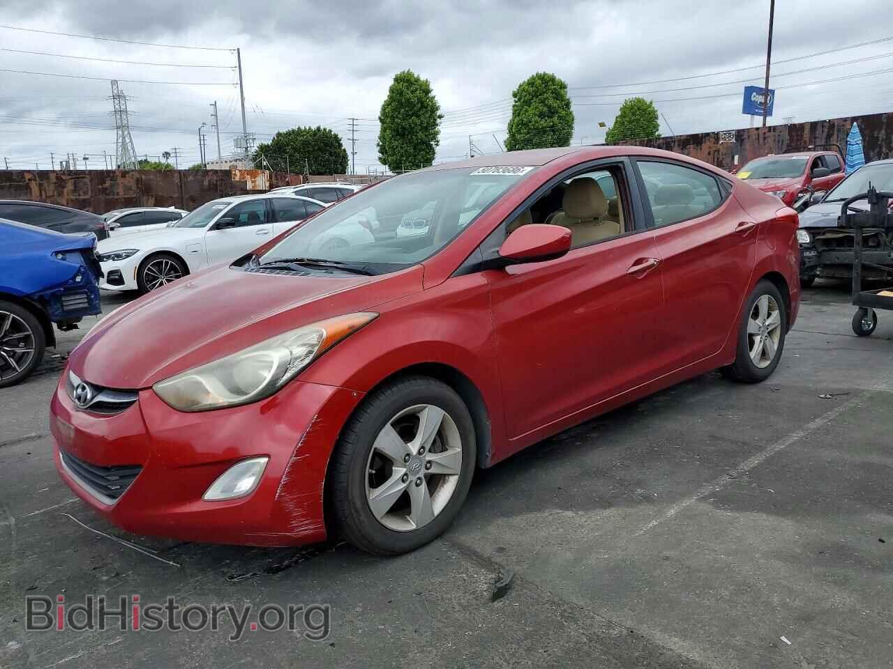 Фотография KMHDH4AE2CU369687 - HYUNDAI ELANTRA 2012