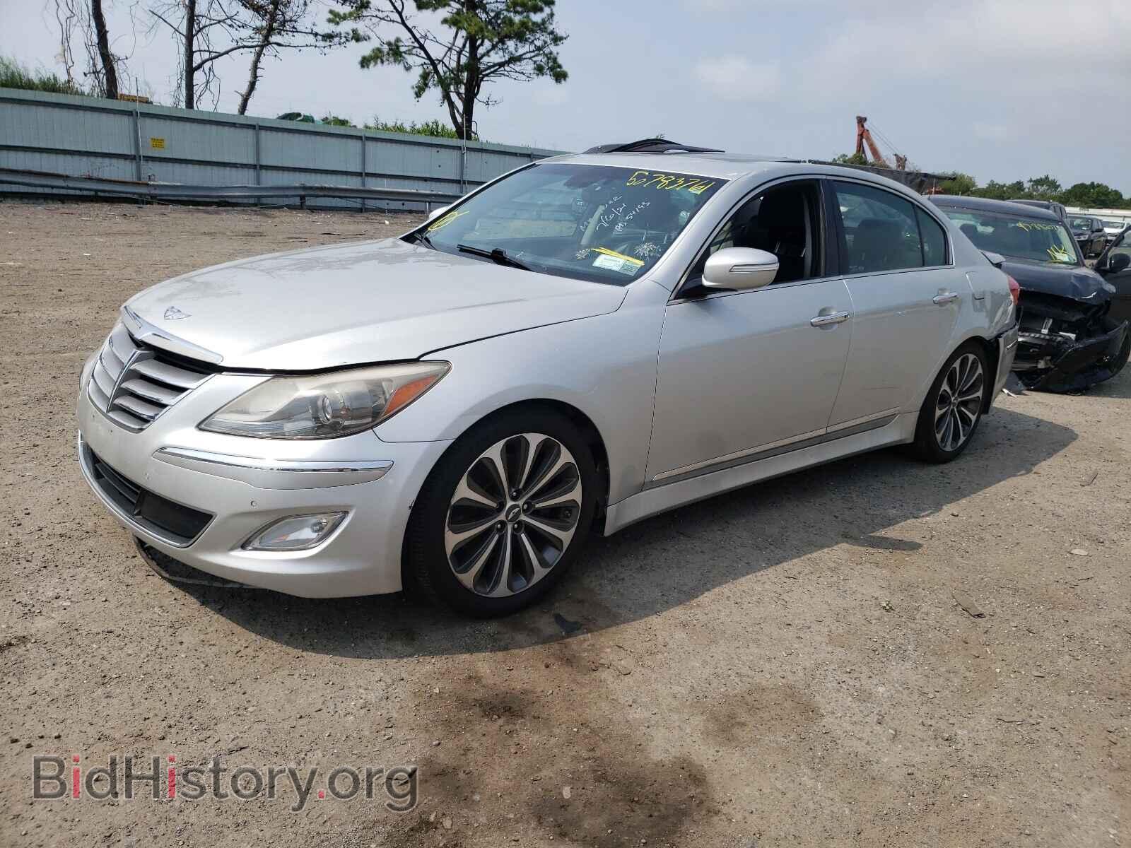 2012 HYUNDAI GENESIS - VIN: KMHGC4DH2CU177381 - Фото 2