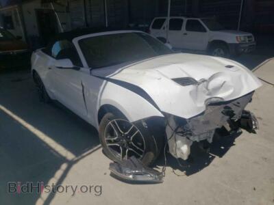 2020 Ford MUSTANG, белый — VIN 1FATP8UH9L5135062, Copart