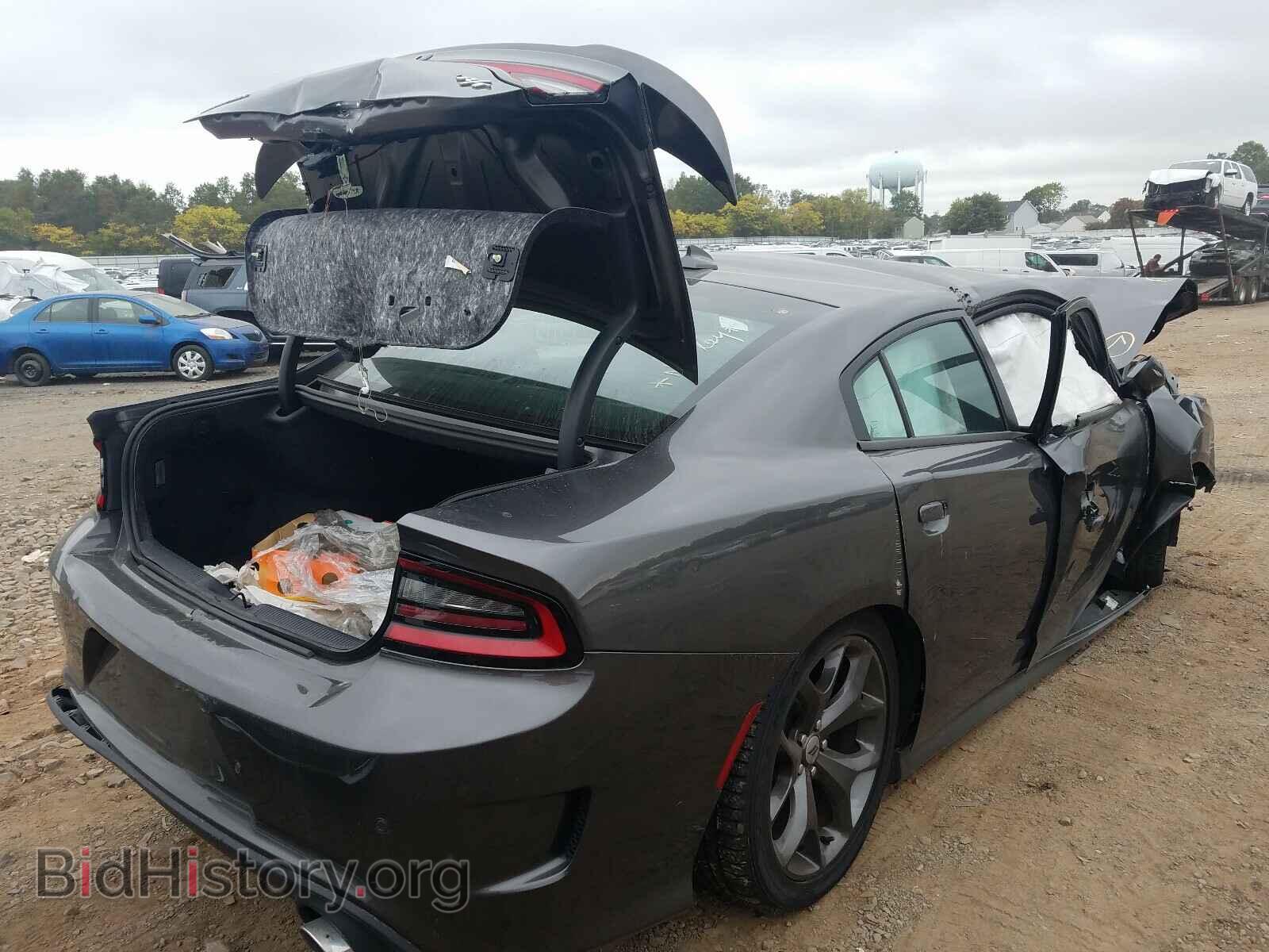 2019 DODGE CHARGER - VIN: 2C3CDXCT7KH652777 - Фото 4