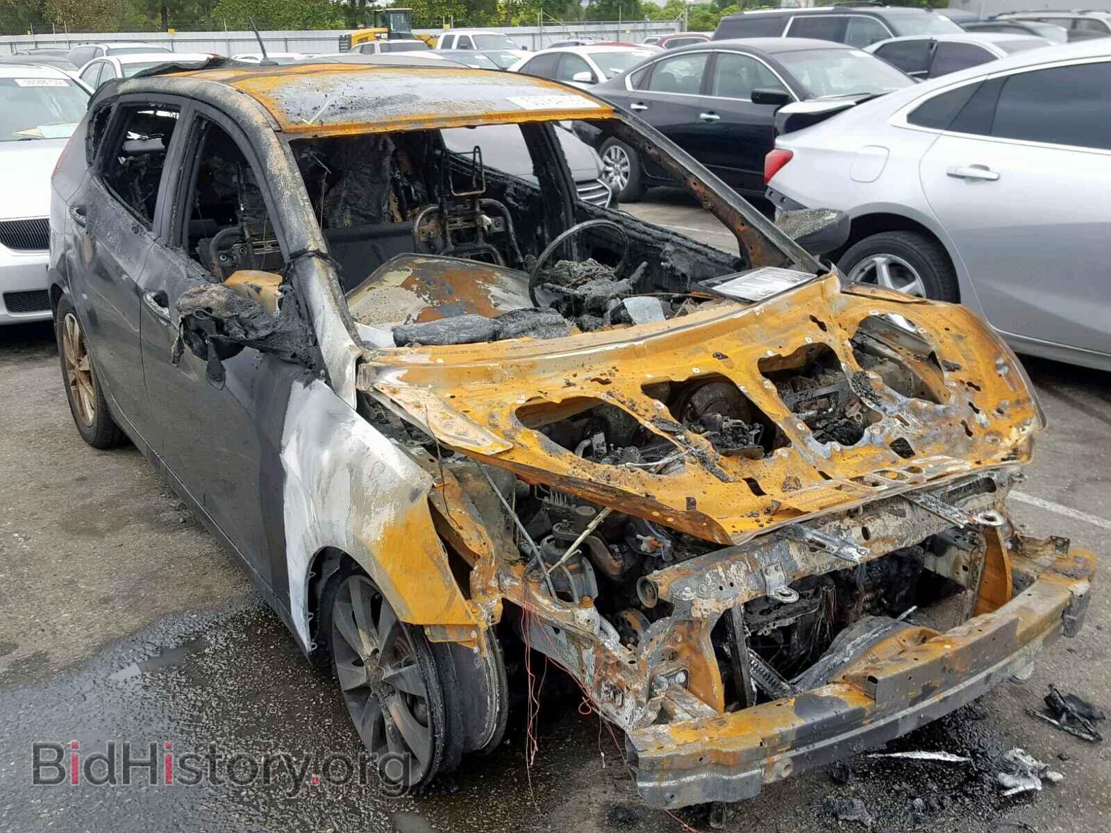 Photo KMHCU5AE8CU016285 - HYUNDAI ACCENT 2012