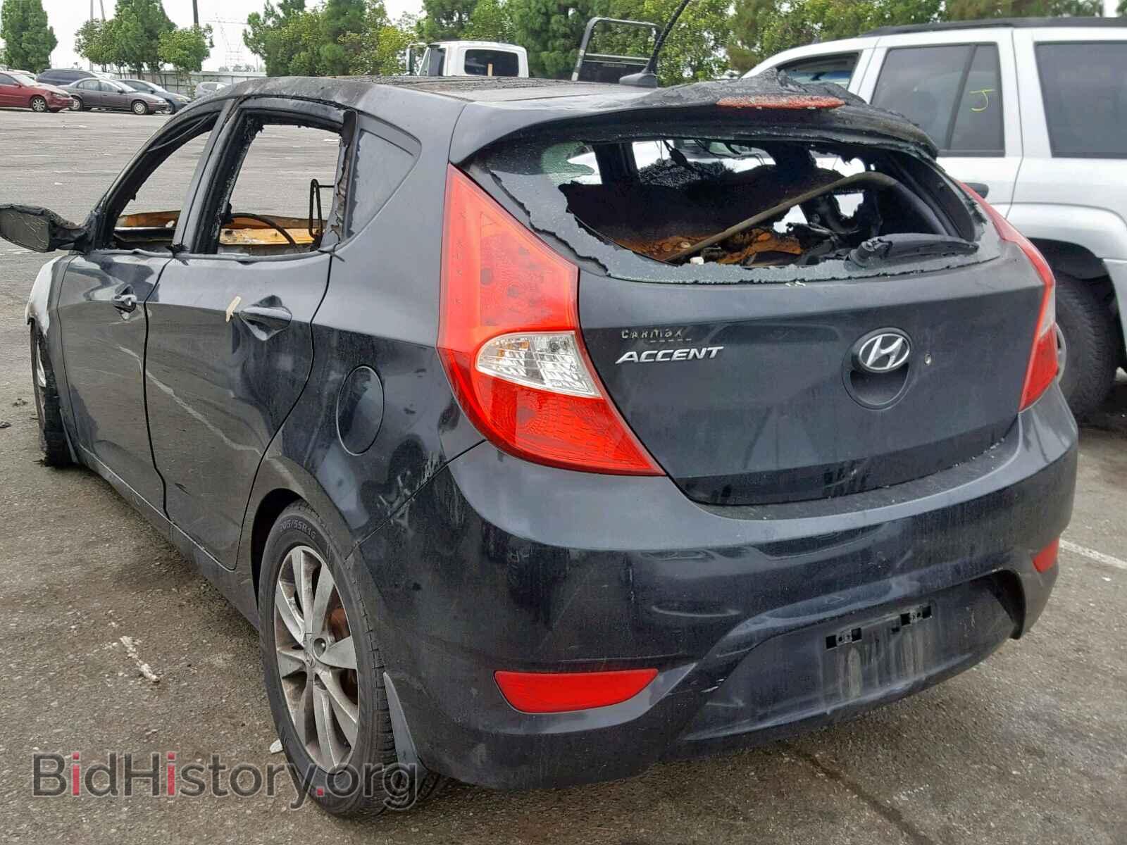 2012 HYUNDAI ACCENT - VIN: KMHCU5AE8CU016285 - Фото 3