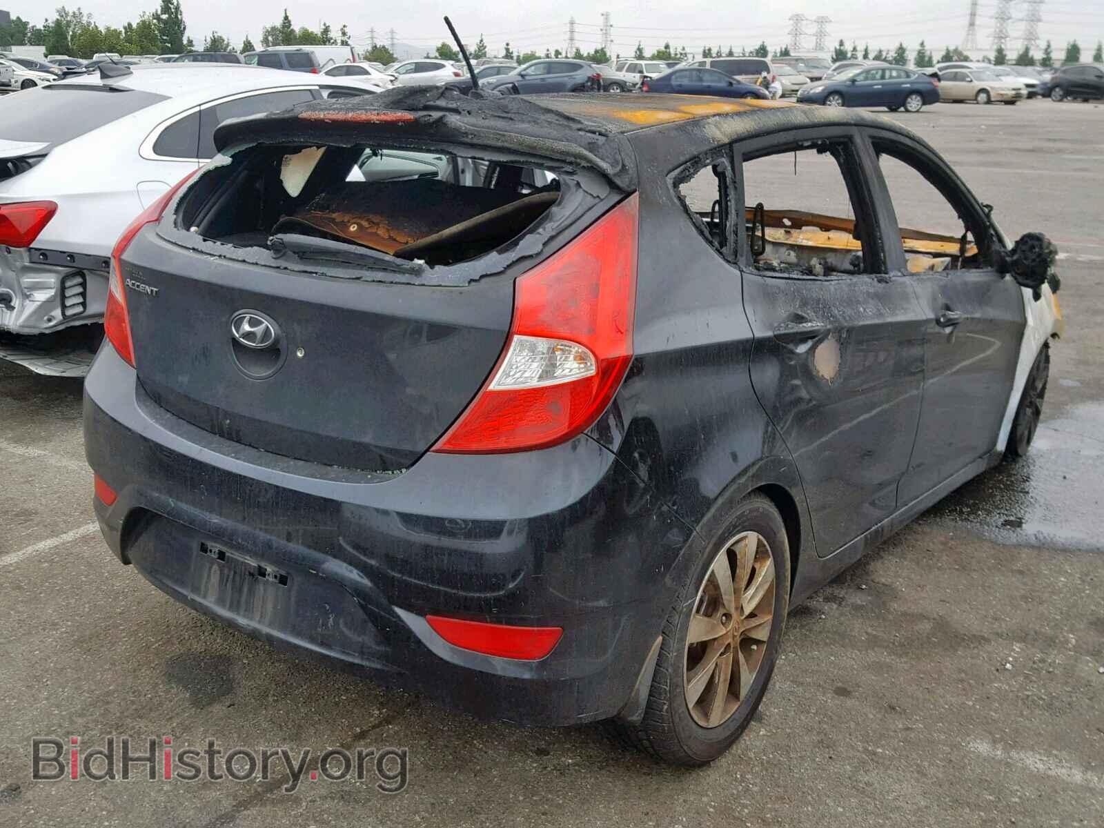 2012 HYUNDAI ACCENT - VIN: KMHCU5AE8CU016285 - Фото 4