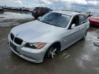 2007 BMW 3 SERIES 328 XI, silver — VIN WBAVC93587KZ71770, Copart