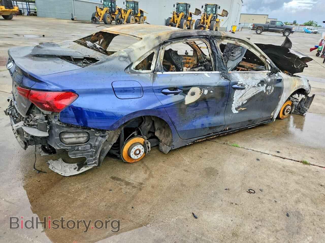 2022 AUDI A3 - VIN: WAUHUDGY2NA017116 - Фото 3