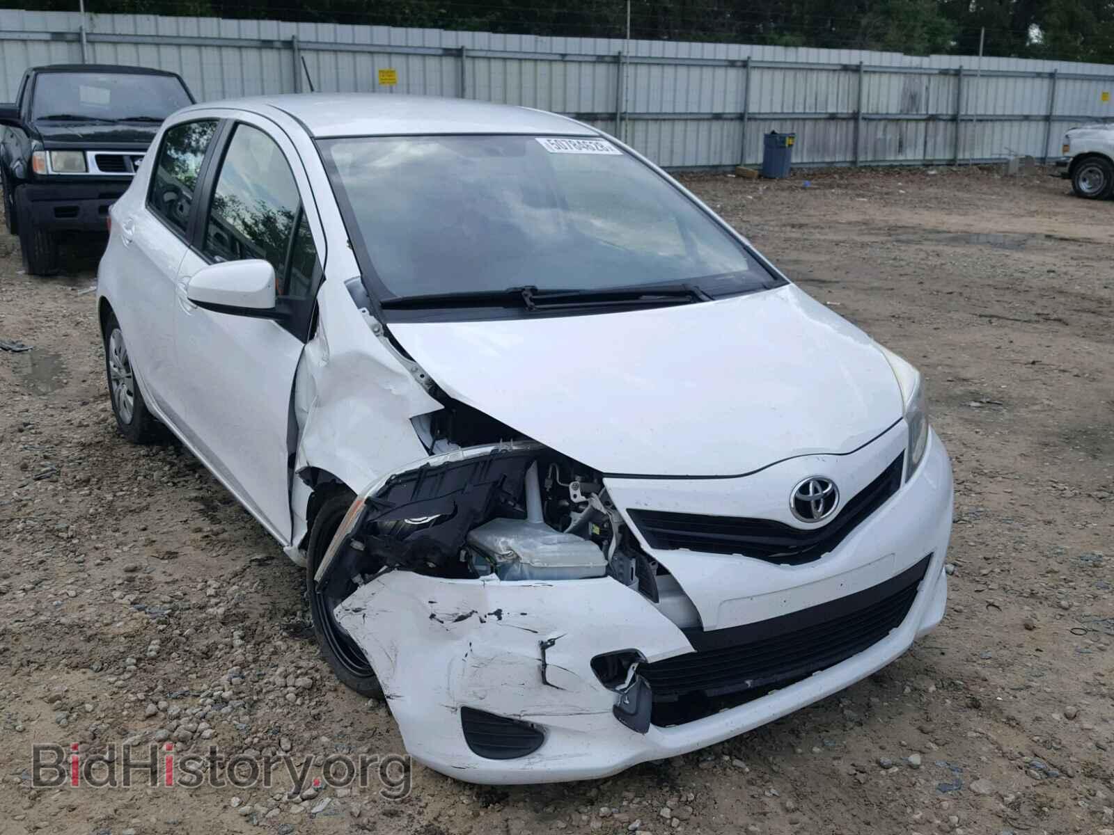 Фотография JTDKTUD35CD534149 - TOYOTA YARIS 2012