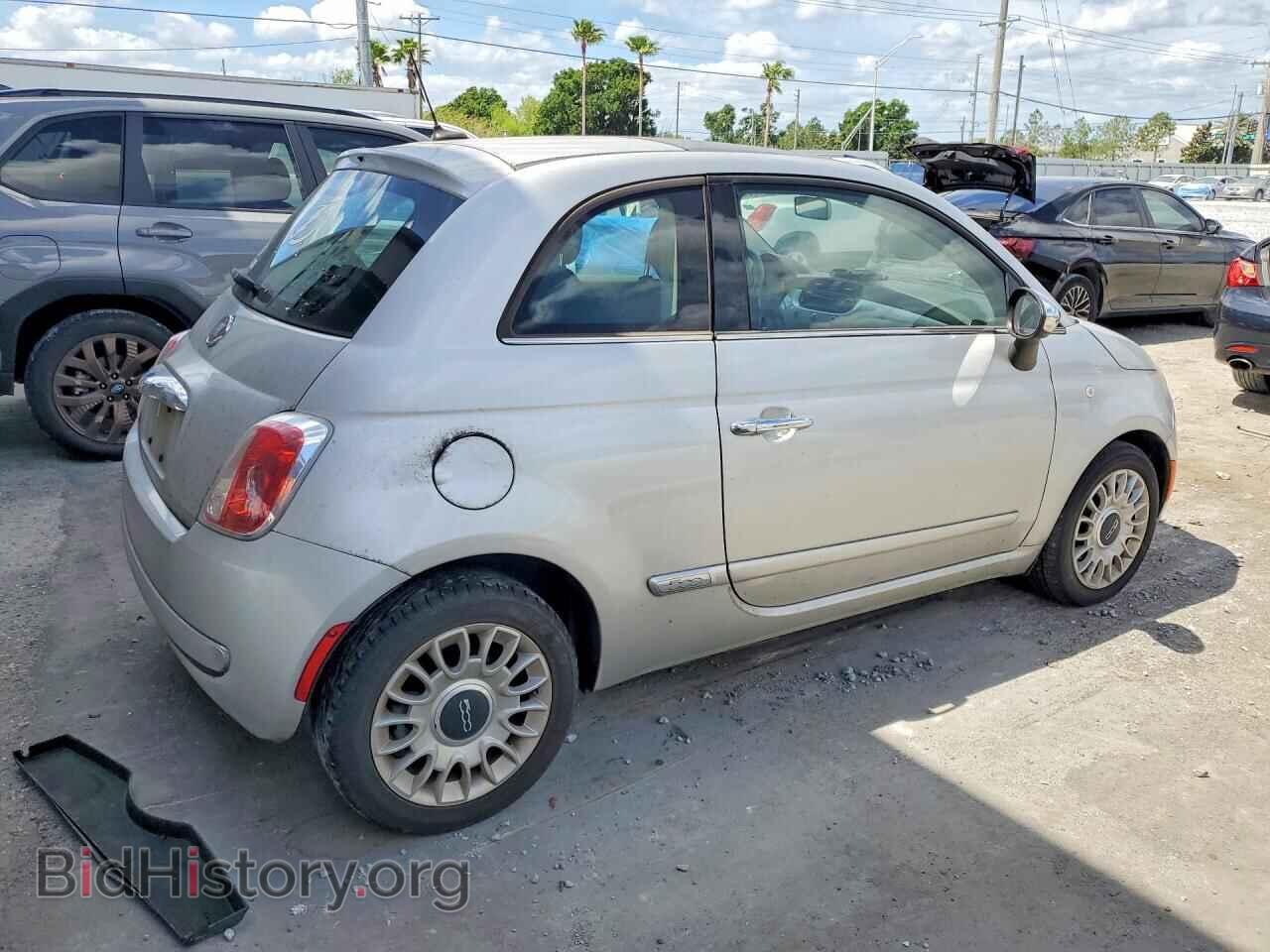 2012 FIAT 500 - VIN: 3C3CFFCR6CT110586 - Photo 3