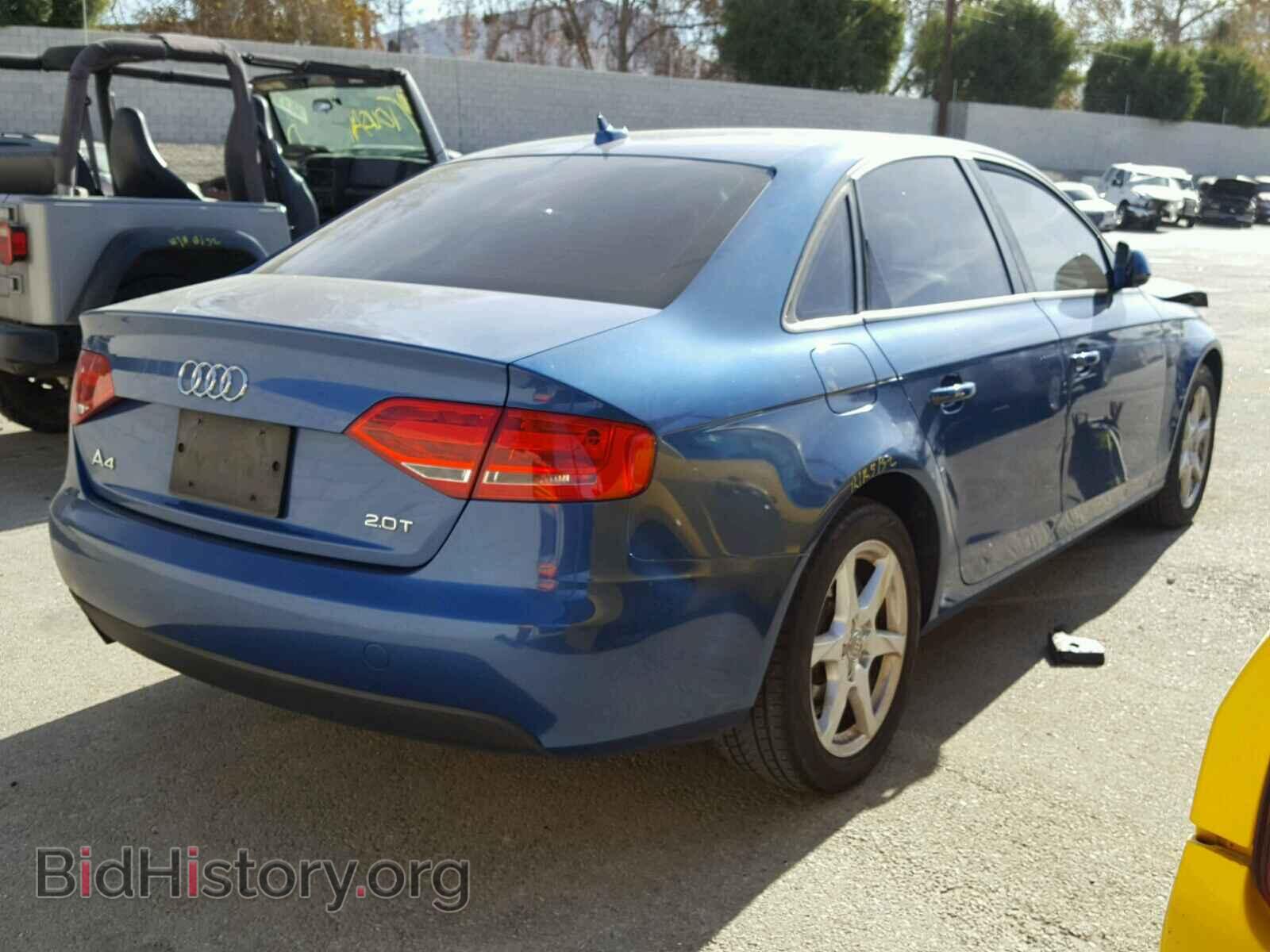 2009 AUDI A4 - VIN: WAUJF78KX9N048801 - Фото 4