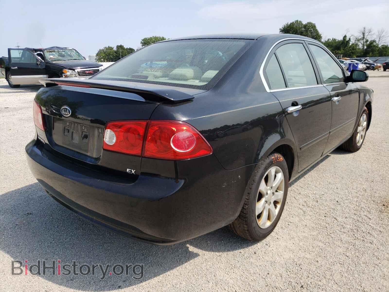 2007 KIA OPTIMA - VIN: KNAGE123575095243 - Фото 4