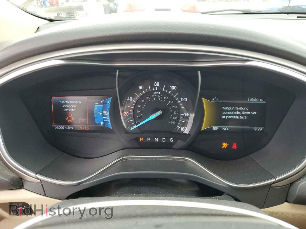 2016 FORD FUSION - VIN: 3FA6P0H72GR134449 - Фото 9