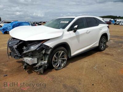 2019 Lexus RX350 350 L, белый — VIN JTJGZKCA5K2012136, Copart