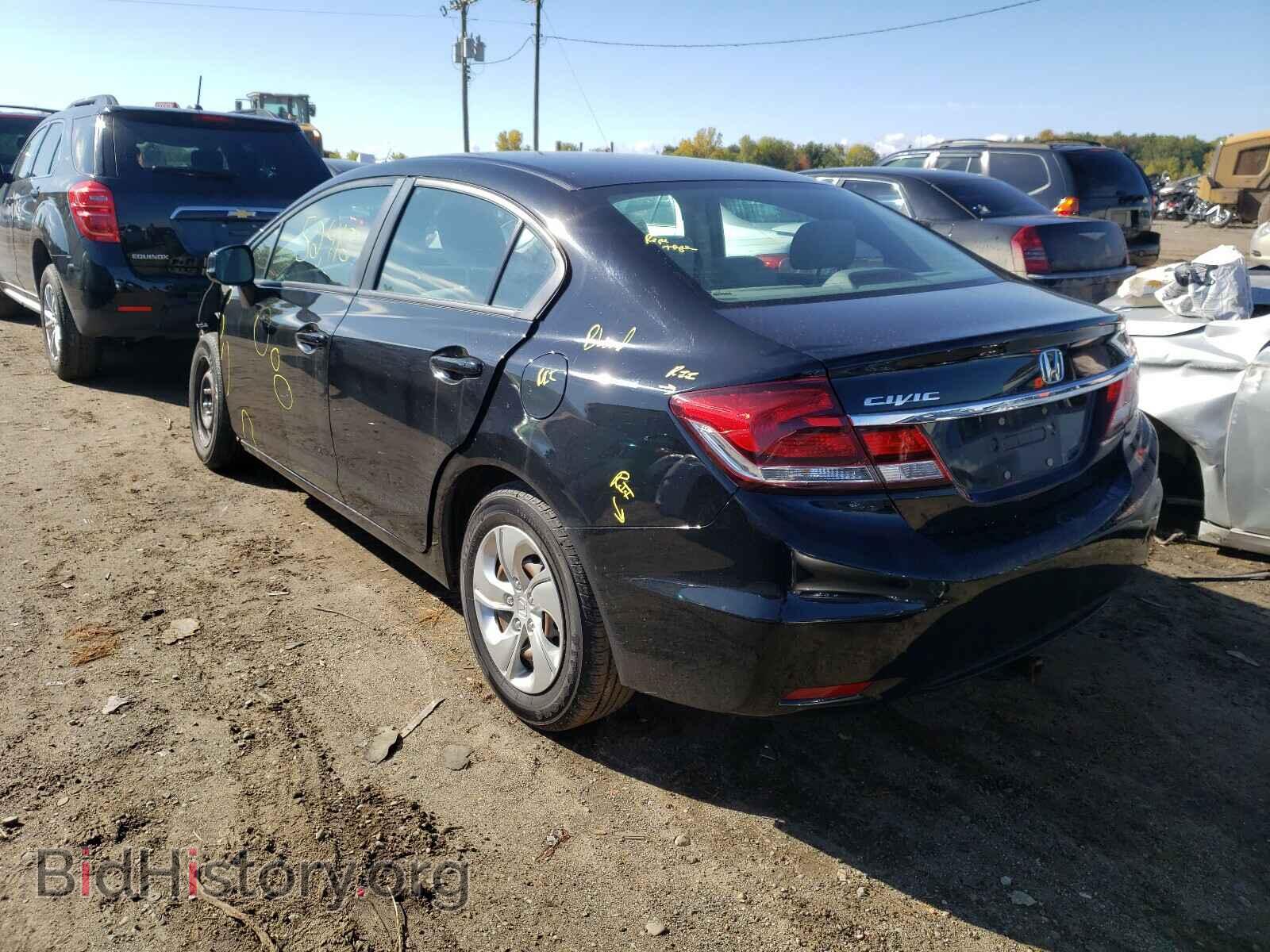 2013 HONDA CIVIC - VIN: 19XFB2F56DE063443 - Фото 3