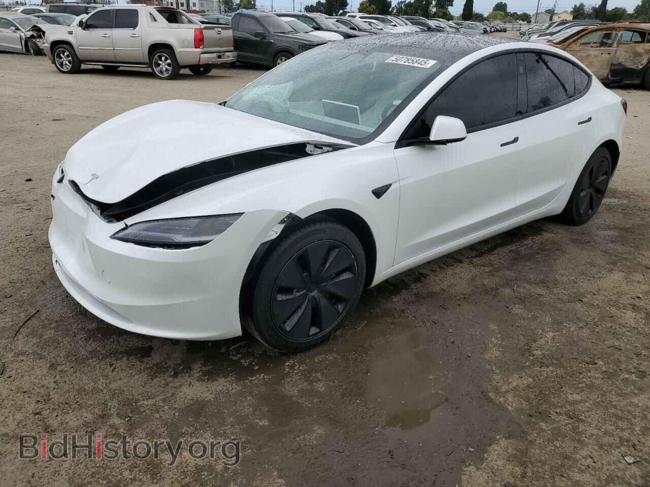 Фотография 5YJ3E1EA9RF848673 - TESLA MODEL 3 2024