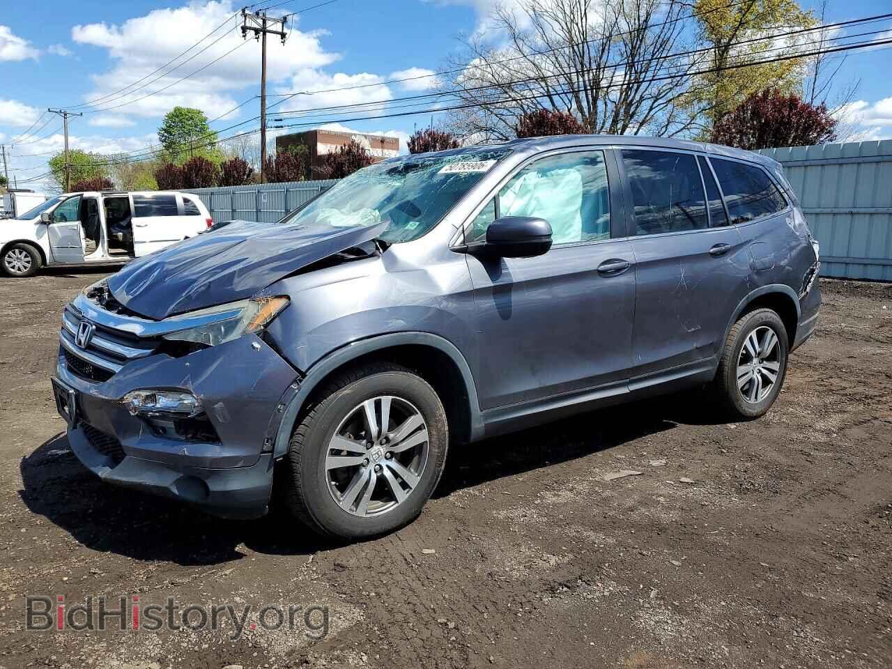 Фотография 5FNYF6H56GB019393 - HONDA PILOT 2016