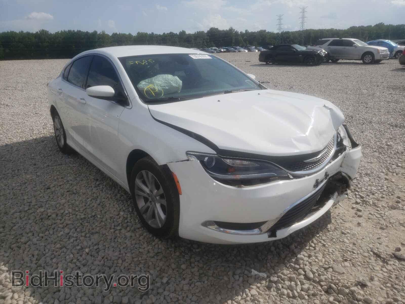Фотография 1C3CCCAB2GN155589 - CHRYSLER 200 2016