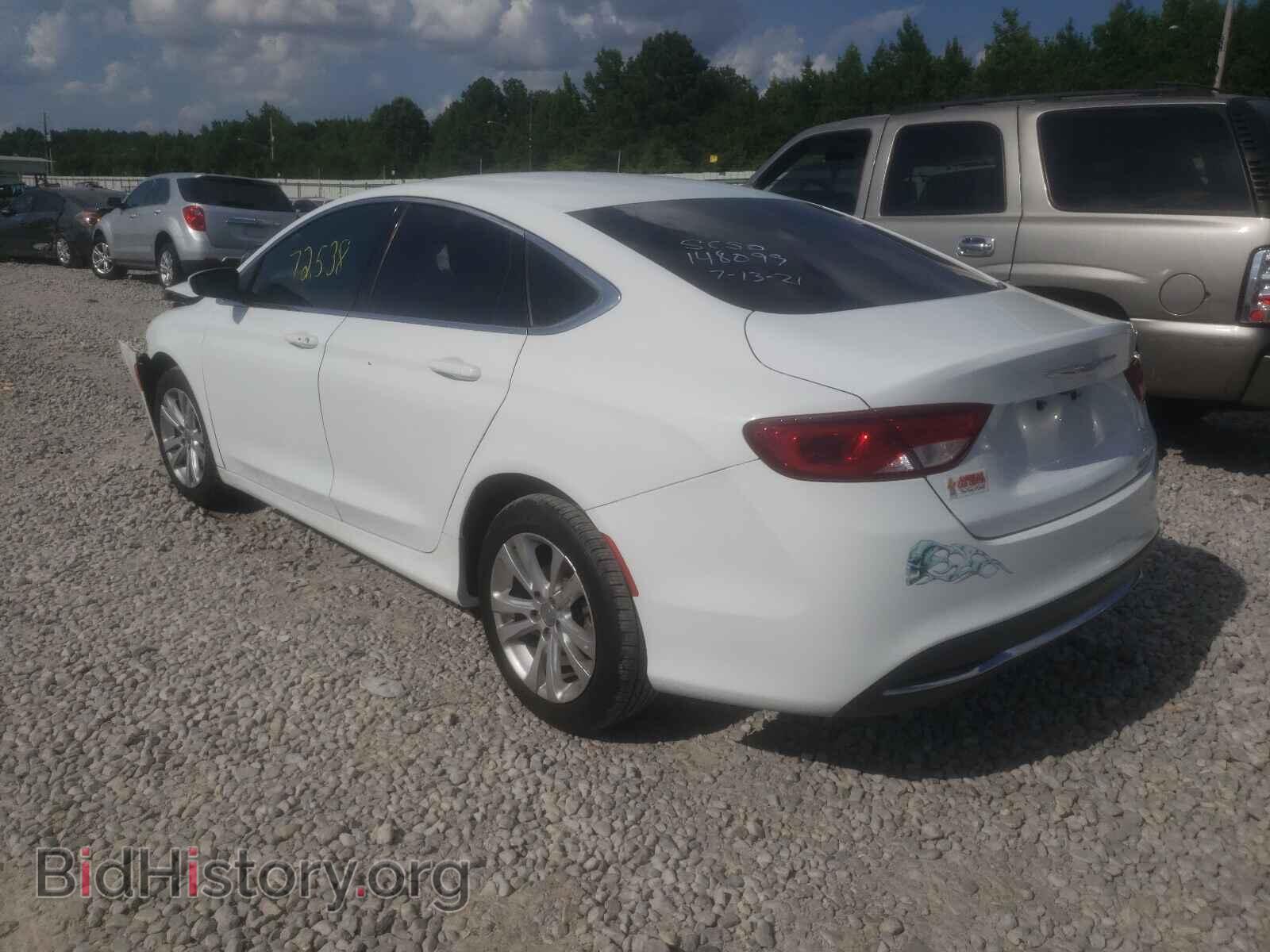 2016 CHRYSLER 200 - VIN: 1C3CCCAB2GN155589 - Фото 3