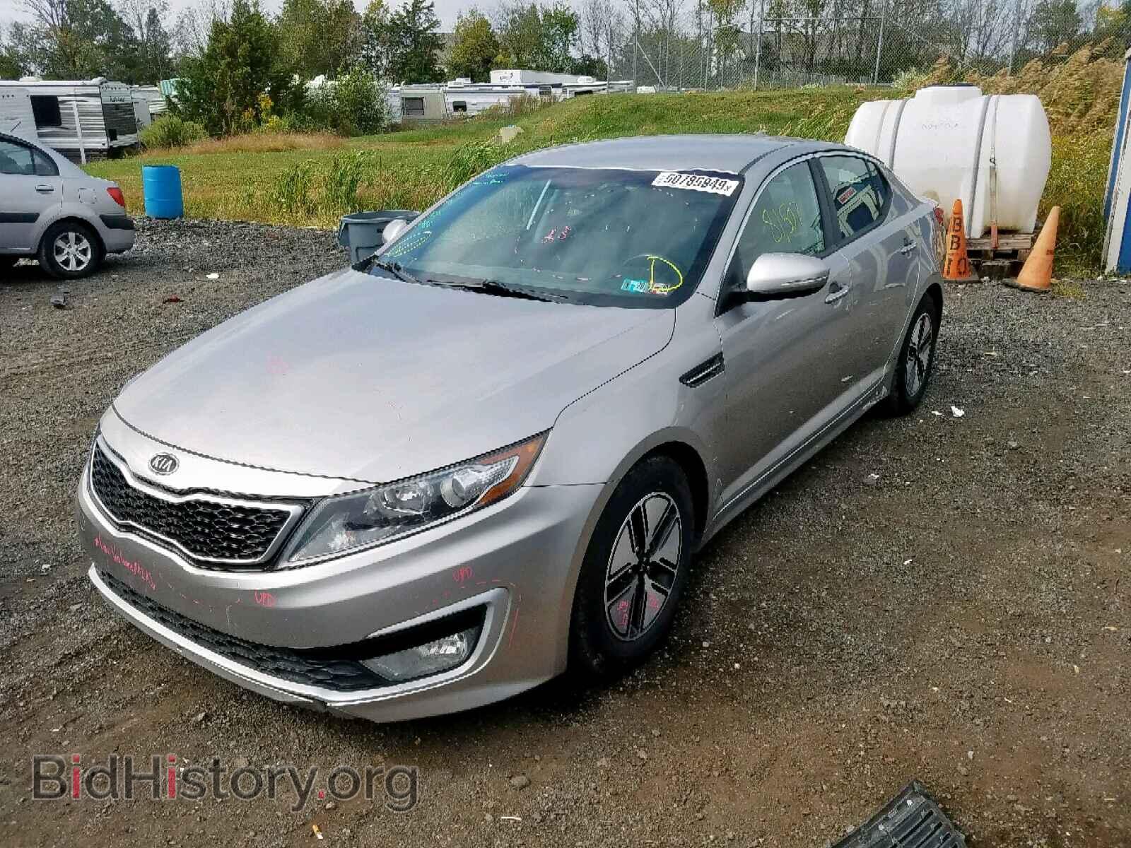 2011 KIA OPTIMA HYB - VIN: KNAGM4AD6B5003130 - Фото 2
